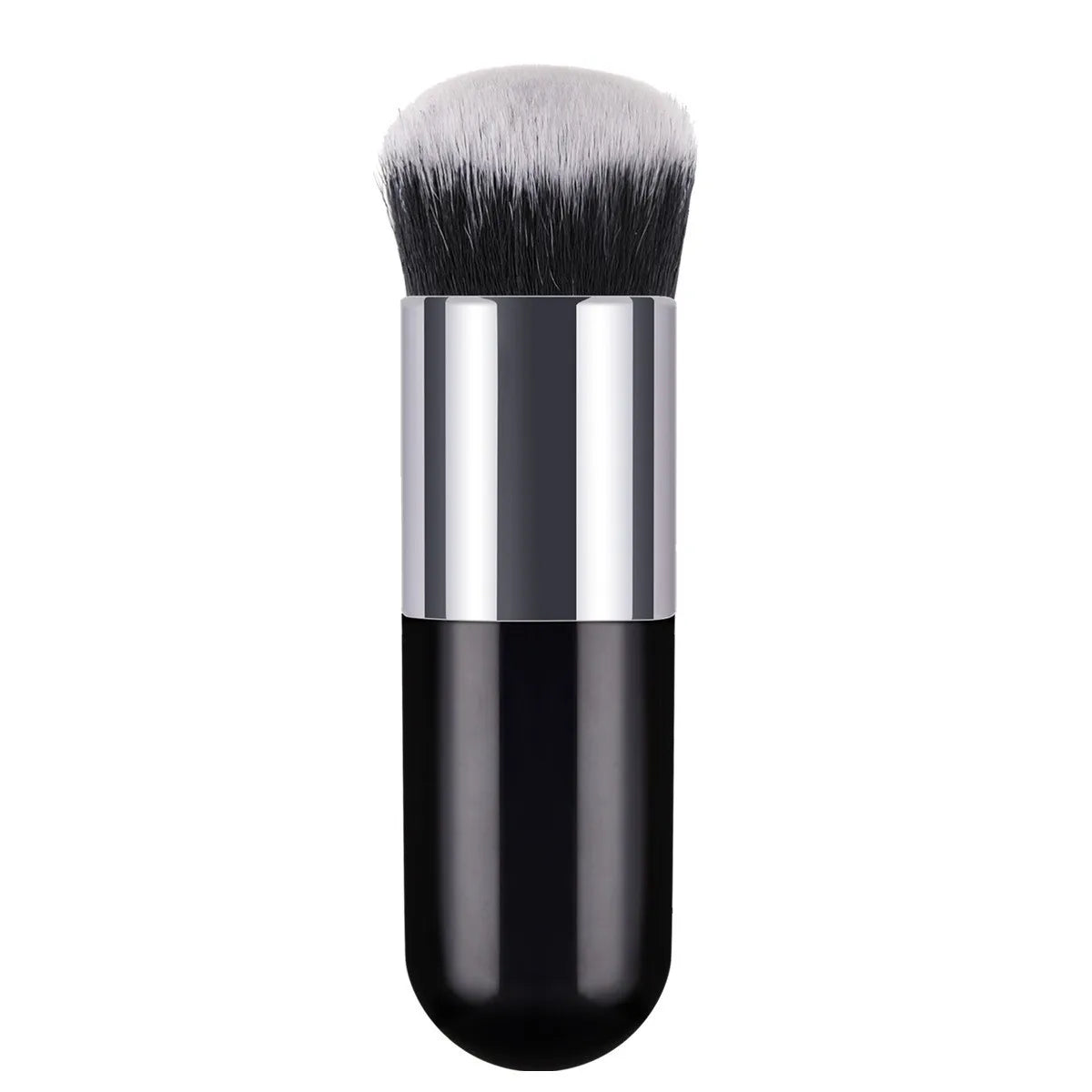 1Pc Large Brush With Small Fat Pier Foundation Head Make Up Brush BB Cream Mushroom Brush No Powder No Mark Foundation Makeup