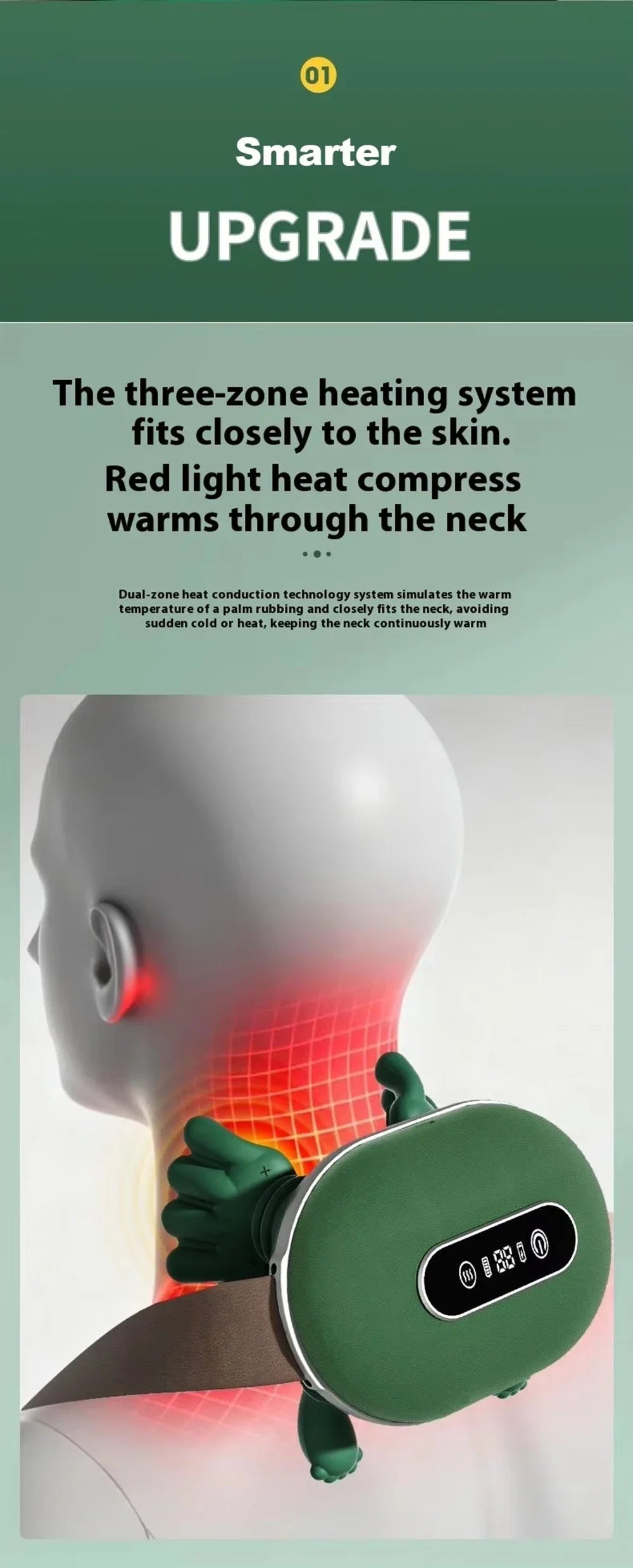 Neck Massager Back Shoulder Massager for Muscle Relax Multifunctional Neck And Shoulder Relaxing Massage Shawl Massaging body