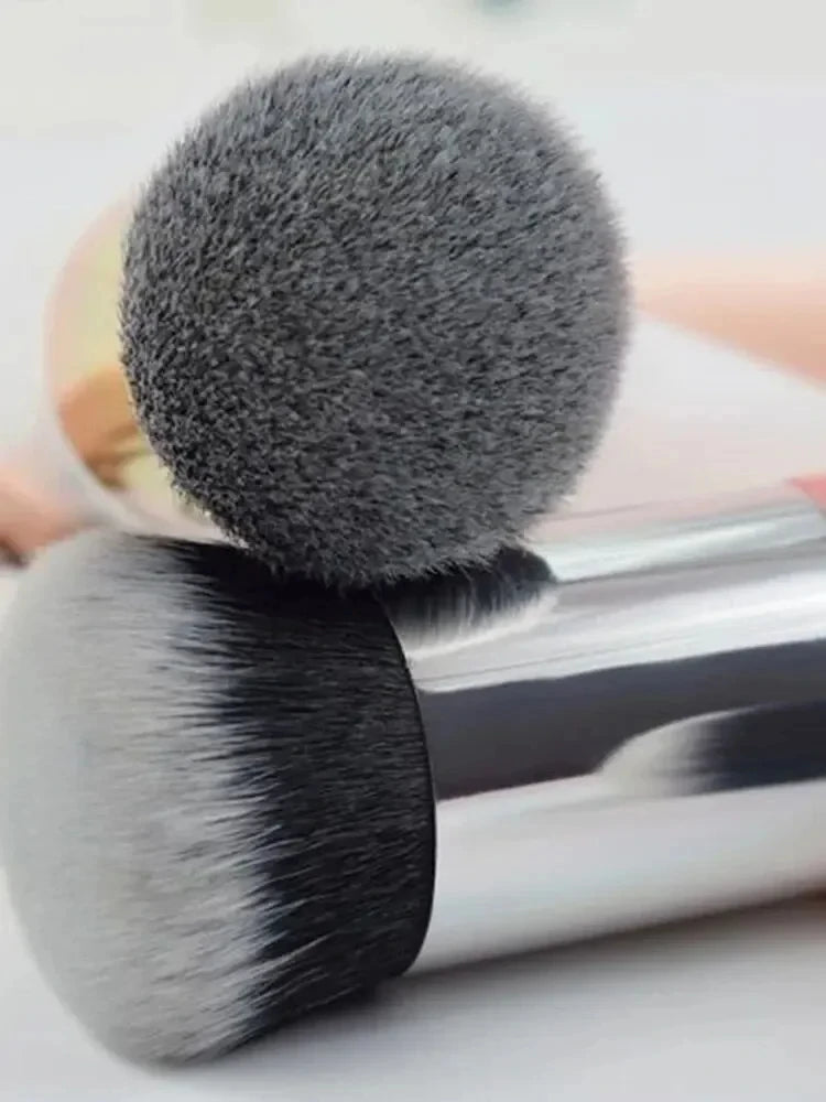 1Pc Large Brush With Small Fat Pier Foundation Head Make Up Brush BB Cream Mushroom Brush No Powder No Mark Foundation Makeup