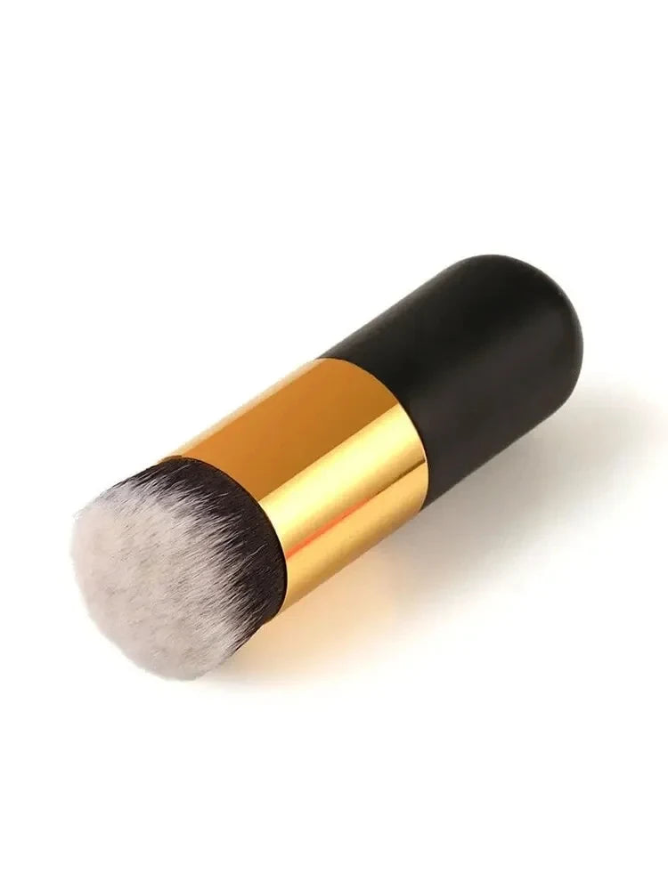 1Pc Large Brush With Small Fat Pier Foundation Head Make Up Brush BB Cream Mushroom Brush No Powder No Mark Foundation Makeup