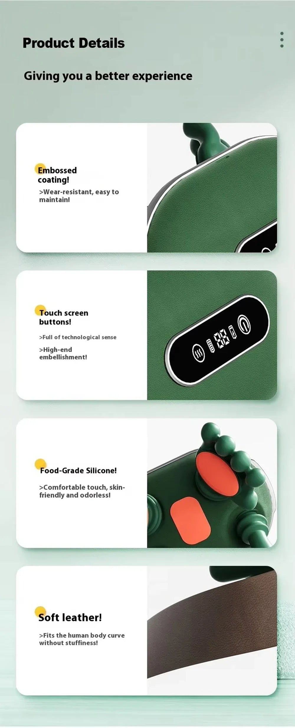 Neck Massager Back Shoulder Massager for Muscle Relax Multifunctional Neck And Shoulder Relaxing Massage Shawl Massaging body